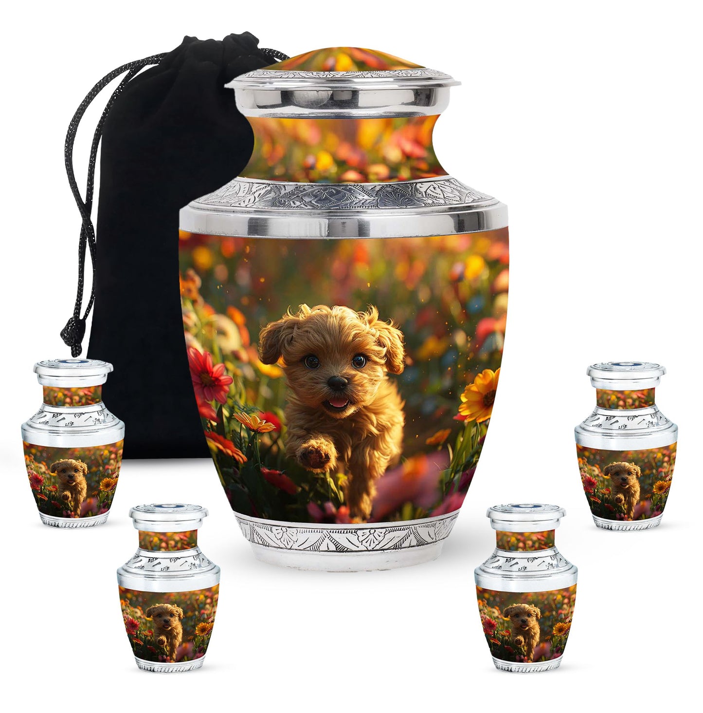 Personalized Dog Memorial Urn for Pet Ashes - Yatskia