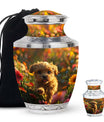 Golden Cockapoo Memorial Urn - Dog Large Urn Perfect Memorials For Pet