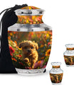 Golden Cockapoo Memorial Urn - Dog Large Urn Perfect Memorials For Pet