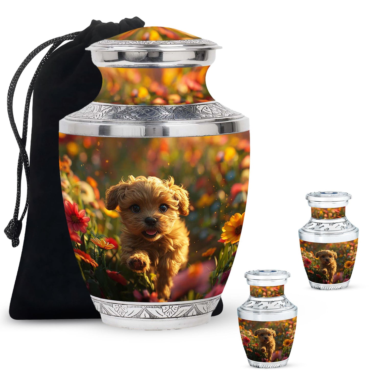 Personalized Dog Memorial Urn for Pet Ashes - Yatskia