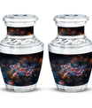 Cosmic Dragonfly Dance Urns - Dragonfly Urns for Large Funeral Urns