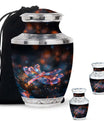 Cosmic Dragonfly Dance Urns - Dragonfly Urns for Large Funeral Urns