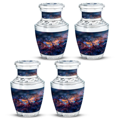 Personalized Dragonfly Cremation Urn for Human Ashes - 10-inch, 200 cu in - Yatskia