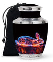 Cosmic Bunny Rabbit Memorial Urn - Funeral Cremation Urn For Ashes