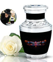 Nebula Dragonfly Urns for Ashes - Black Cremation Urns For Women