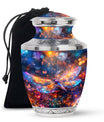 Cosmic Dragonfly Urn Memorial - Dragonfly Ashes Keepsake & Large Urn