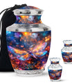 Cosmic Dragonfly Urn Memorial - Dragonfly Ashes Keepsake & Large Urn