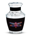 Starlit Dragonfly Urn For Women - Dragonfly Large Urn For Ashes