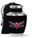Starlit Dragonfly Urn For Women - Dragonfly Large Urn For Ashes