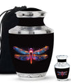Starlit Dragonfly Urn For Women - Dragonfly Large Urn For Ashes