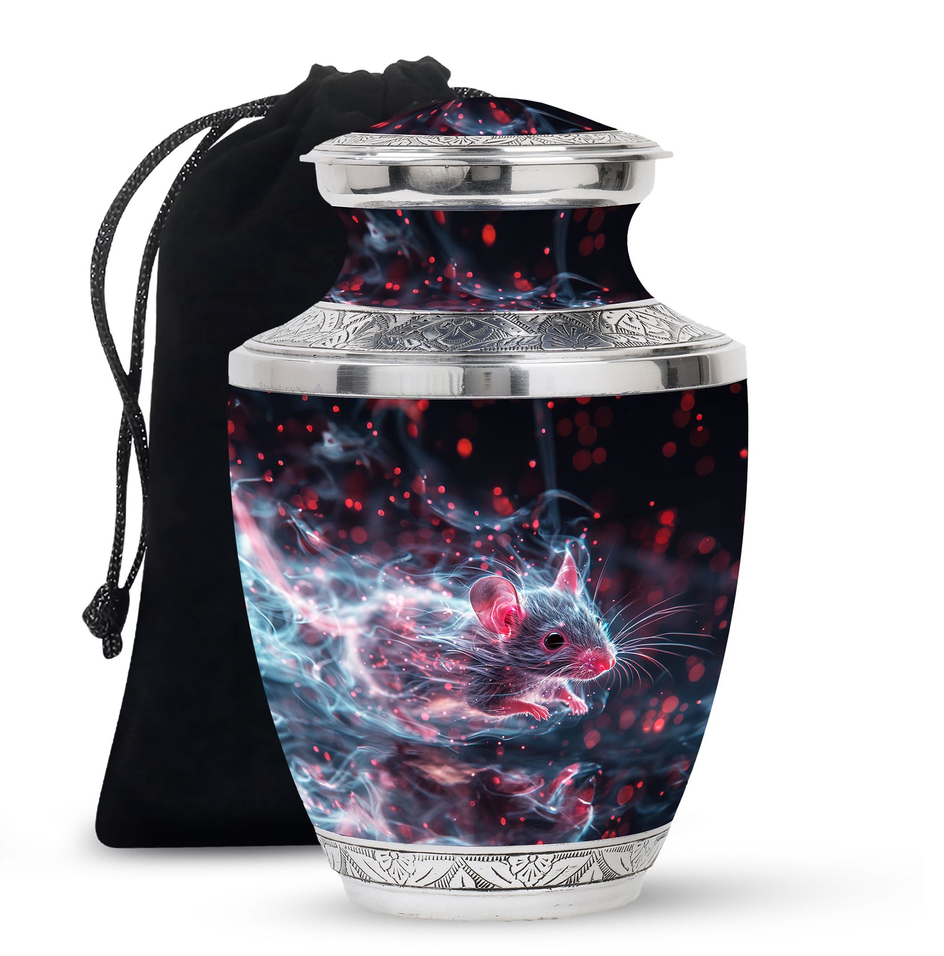 Mystical Nebula Mouse Urn - Mouse Urn Memorial For Men And Women