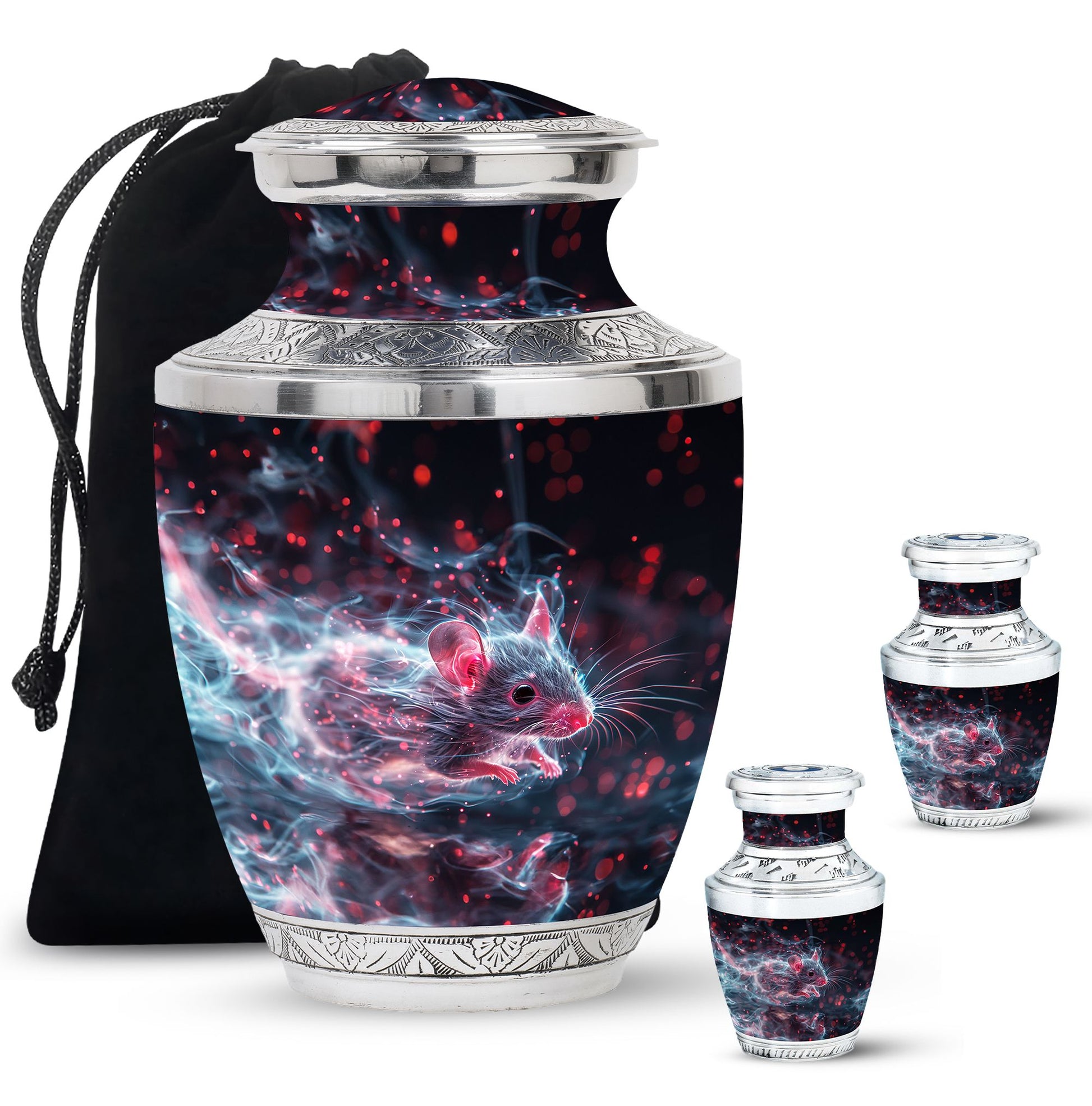 Mystical Nebula Mouse Urn - Mouse Urn Memorial For Men And Women