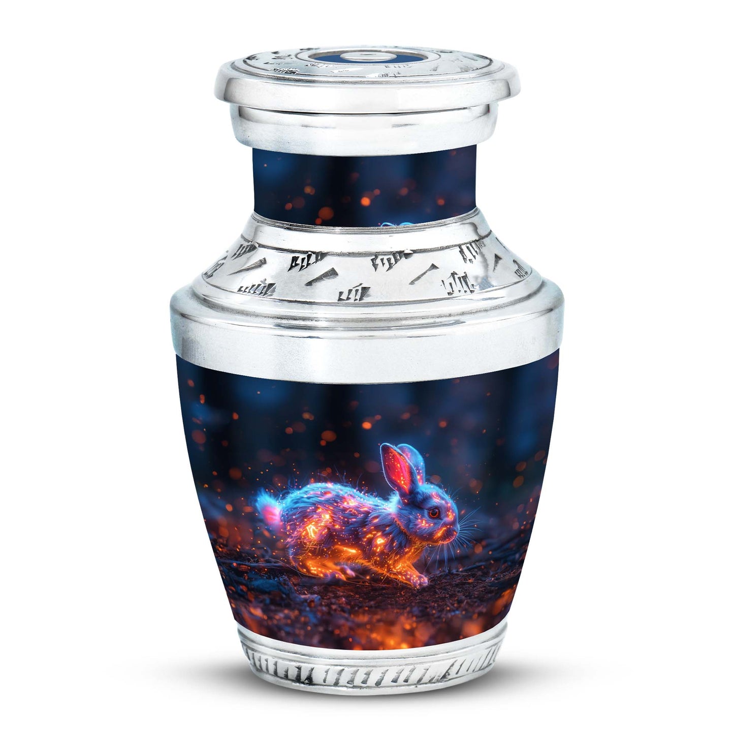 Personalized Rabbit Cremation Urn for Pet Ashes - 10-inch, 200 cu in - Yatskia
