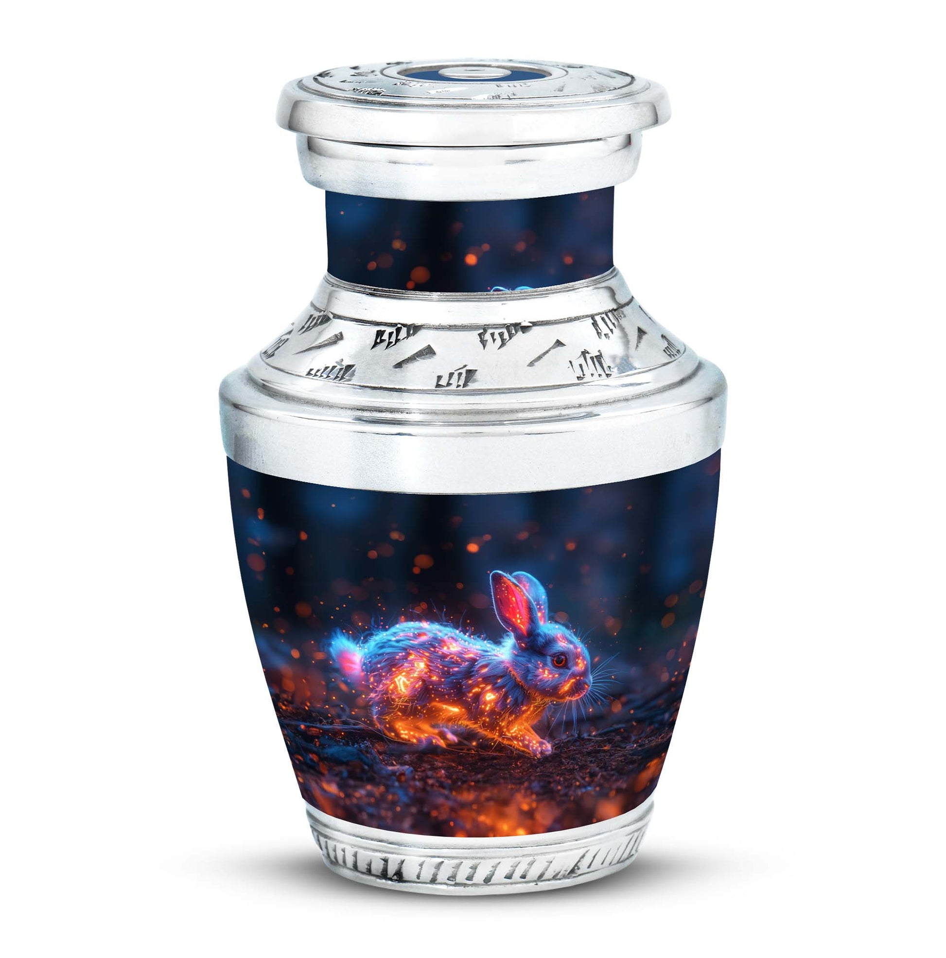 Fierce Bunny Rabbit Urn - Rabbit Funeral Cremation Urn For Ashes