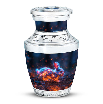 Personalized Rabbit Cremation Urn for Pet Ashes - 10-inch, 200 cu in - Yatskia