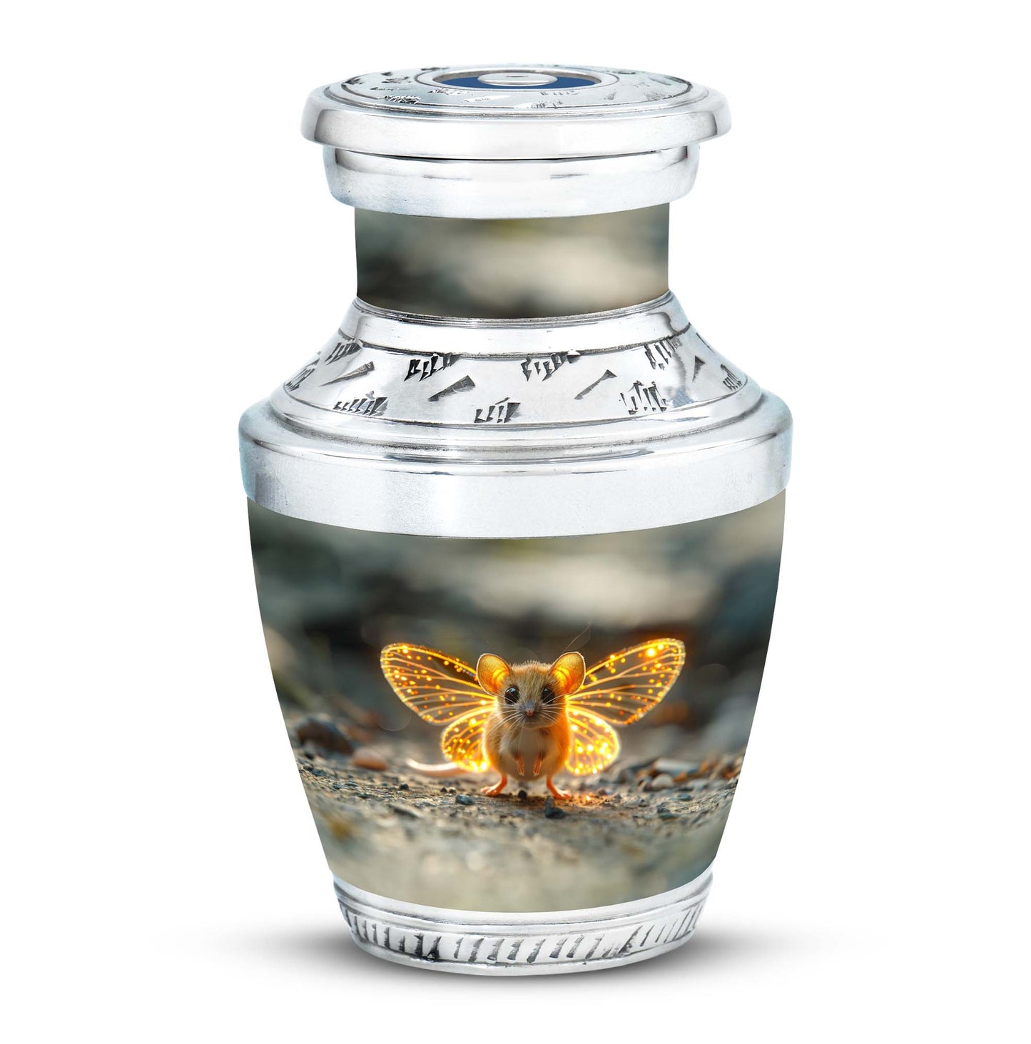 Personalized Artistic Cremation Urn for Women - 10-inch, 200 cu in - Yatskia