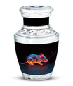 Cosmic Mouse Urn For Memorial - Rat Cremation Ashes Urn For Funeral