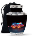 Mouse Cremation Urn – Neon Rodent Keepsake Urns For Human Ashes Dad