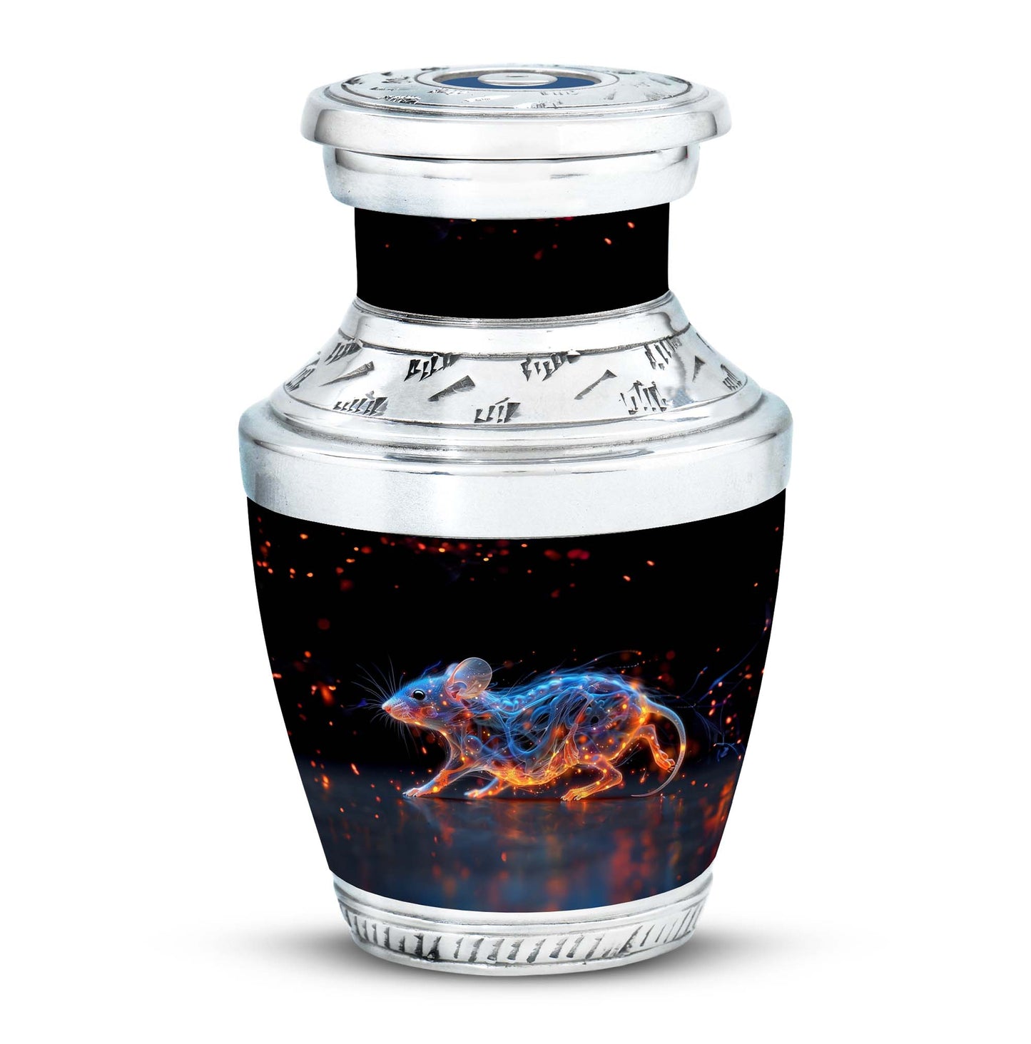 Personalized Mouse Cremation Urn for Human Ashes - 10-inch, 200 cu in - Yatskia