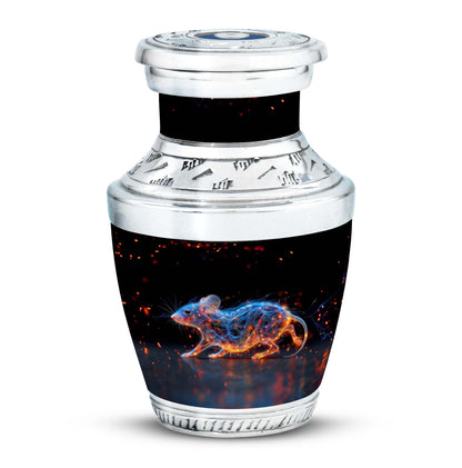 Personalized Mouse Cremation Urn for Human Ashes - 10-inch, 200 cu in - Yatskia