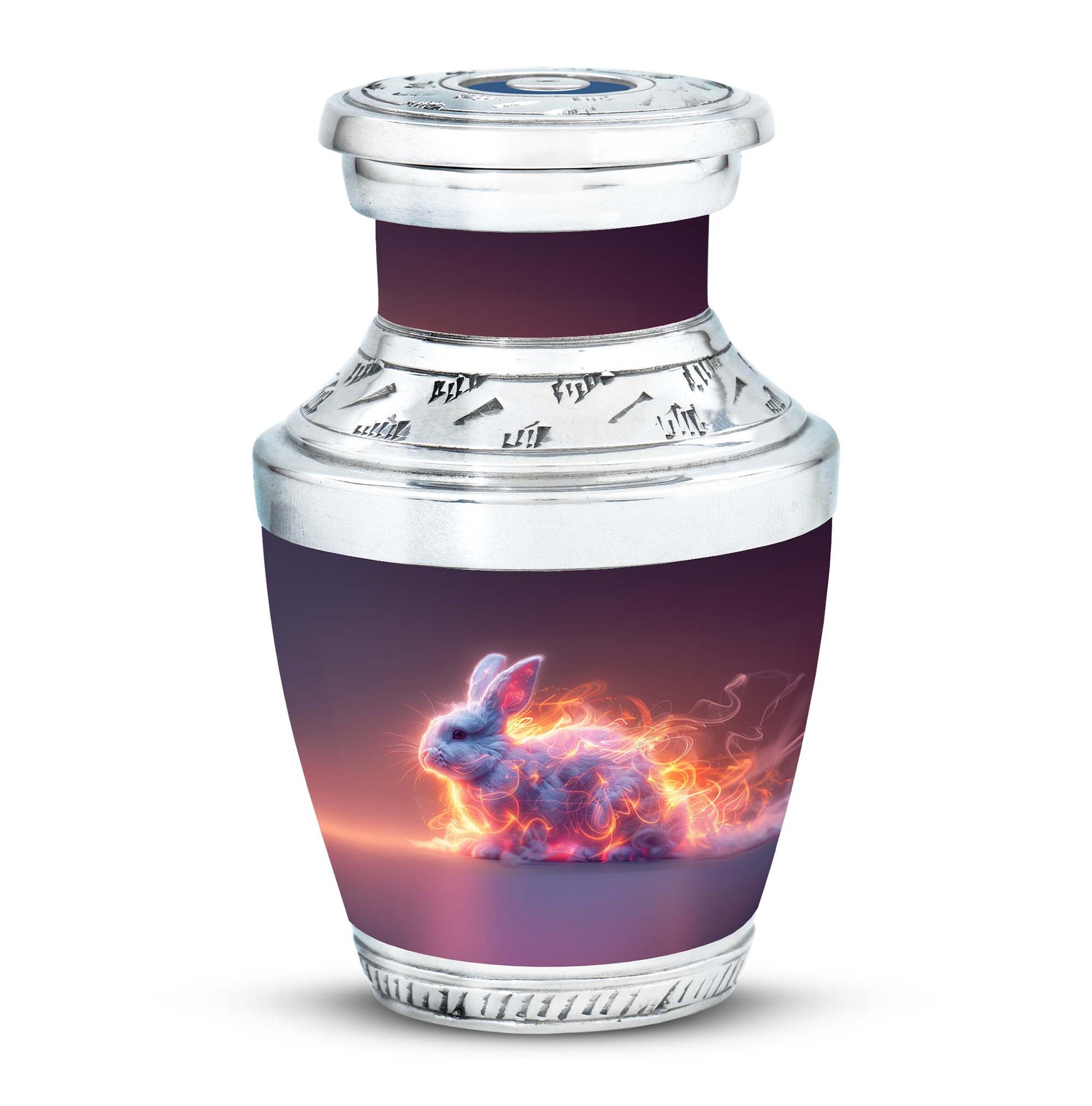 Fiery Bunny Rabbit Urn For Cremation - Fierce Bunny Urn For Ashes