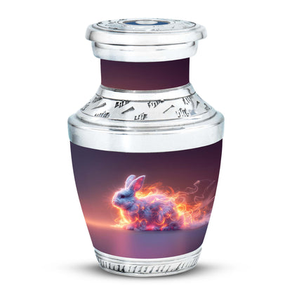 Personalized Rabbit Cremation Urn for Pet Ashes - 10-inch, 200 cu in - Yatskia
