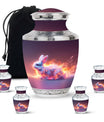 Fiery Bunny Rabbit Urn For Cremation - Fierce Bunny Urn For Ashes