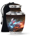 Nebula Blazing Rabbit Urn - Rabbit Cremation Urn For Men & Women