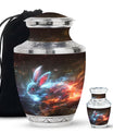 Nebula Blazing Rabbit Urn - Rabbit Cremation Urn For Men & Women