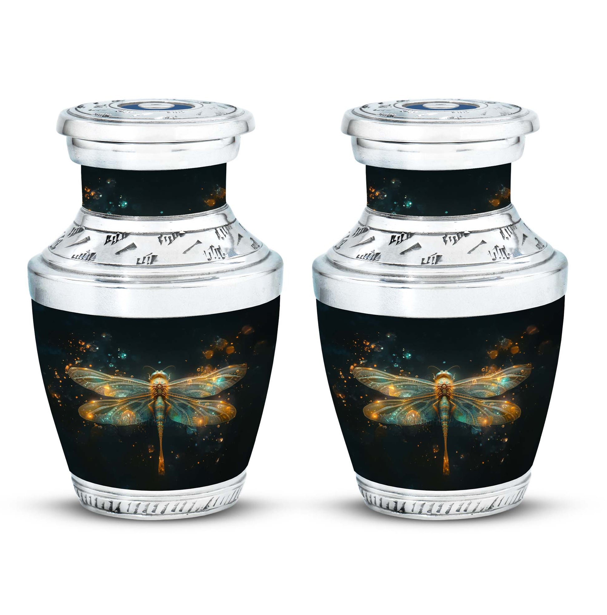 Glowing Dragonfly Memorial Urn - Dragonfly Cremation Urns For Women
