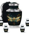 Glowing Dragonfly Memorial Urn - Dragonfly Cremation Urns For Women