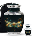 Glowing Dragonfly Memorial Urn - Dragonfly Cremation Urns For Women