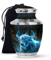 Cosmic Energy Bull Urn For Ashes - Bull Large Urn For Adult Human
