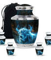 Cosmic Energy Bull Urn For Ashes - Bull Large Urn For Adult Human