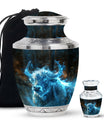 Cosmic Energy Bull Urn For Ashes - Bull Large Urn For Adult Human