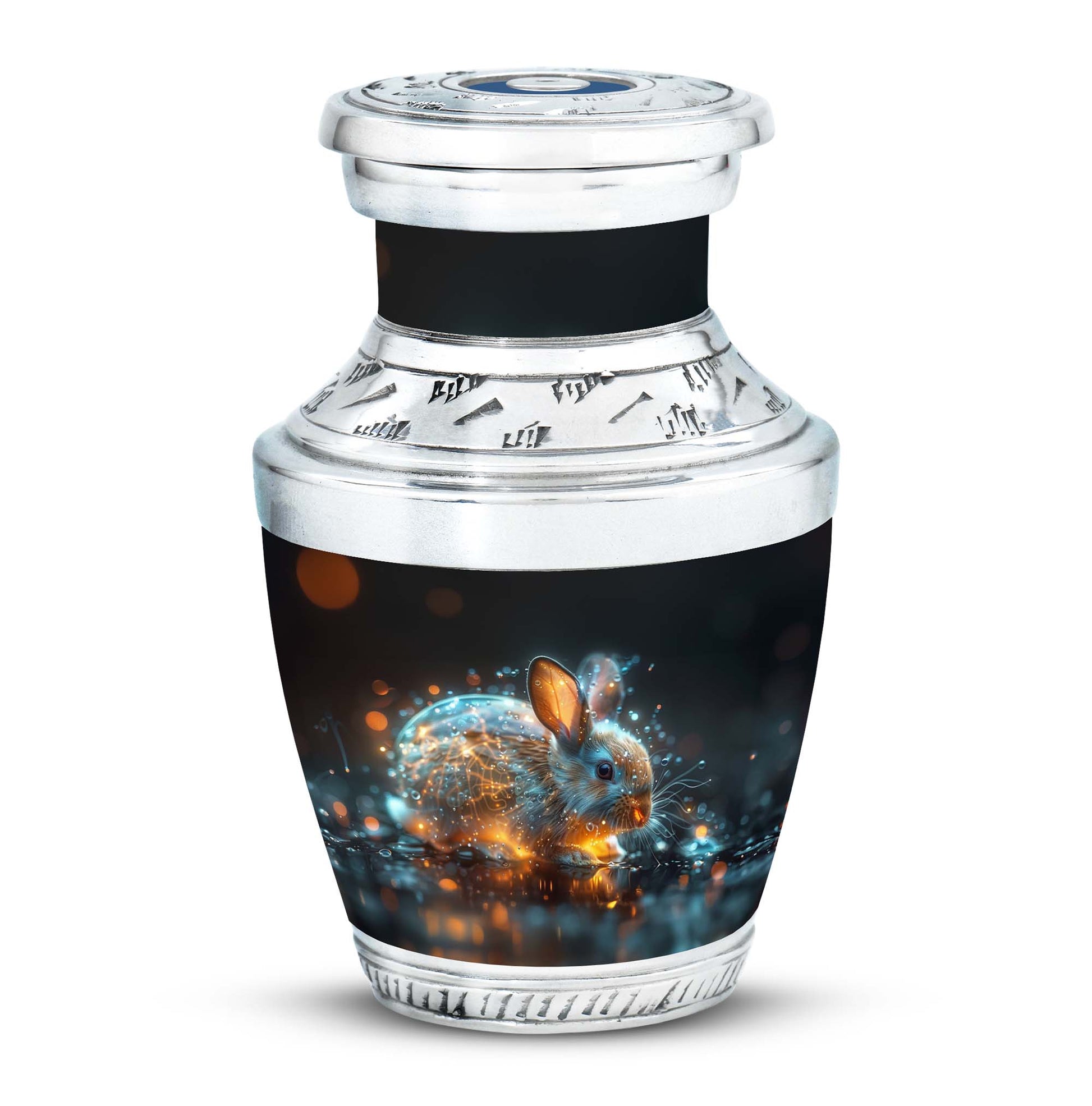 Luminous Mystic Bunny Urn - Rabbit Urns For Ashes Cremation