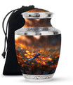 Fiery Dragonfly Urn - Dragonfly Ashes Memorial Urn For Male And Female