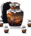 Fiery Dragonfly Urn - Dragonfly Ashes Memorial Urn For Male And Female