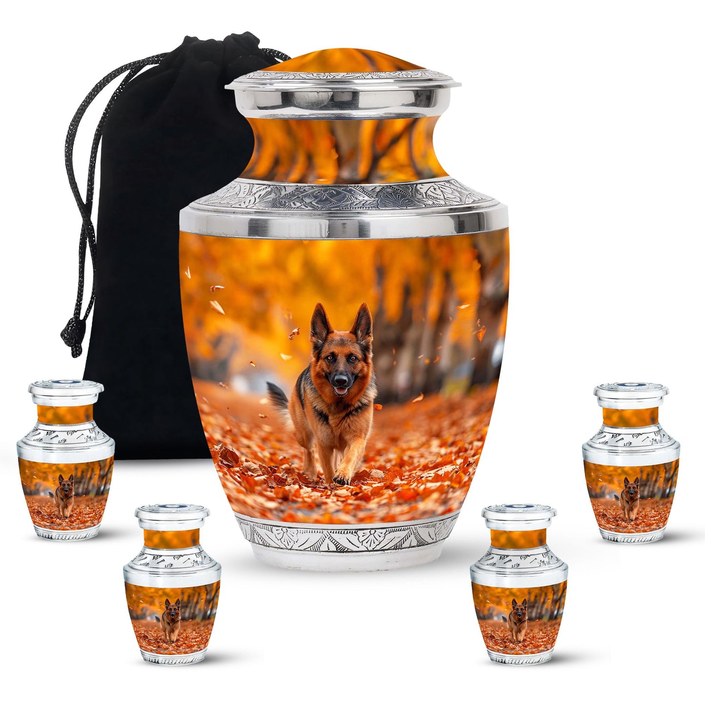 Personalized Dog Memorial Urn for Pet Ashes - Yatskia
