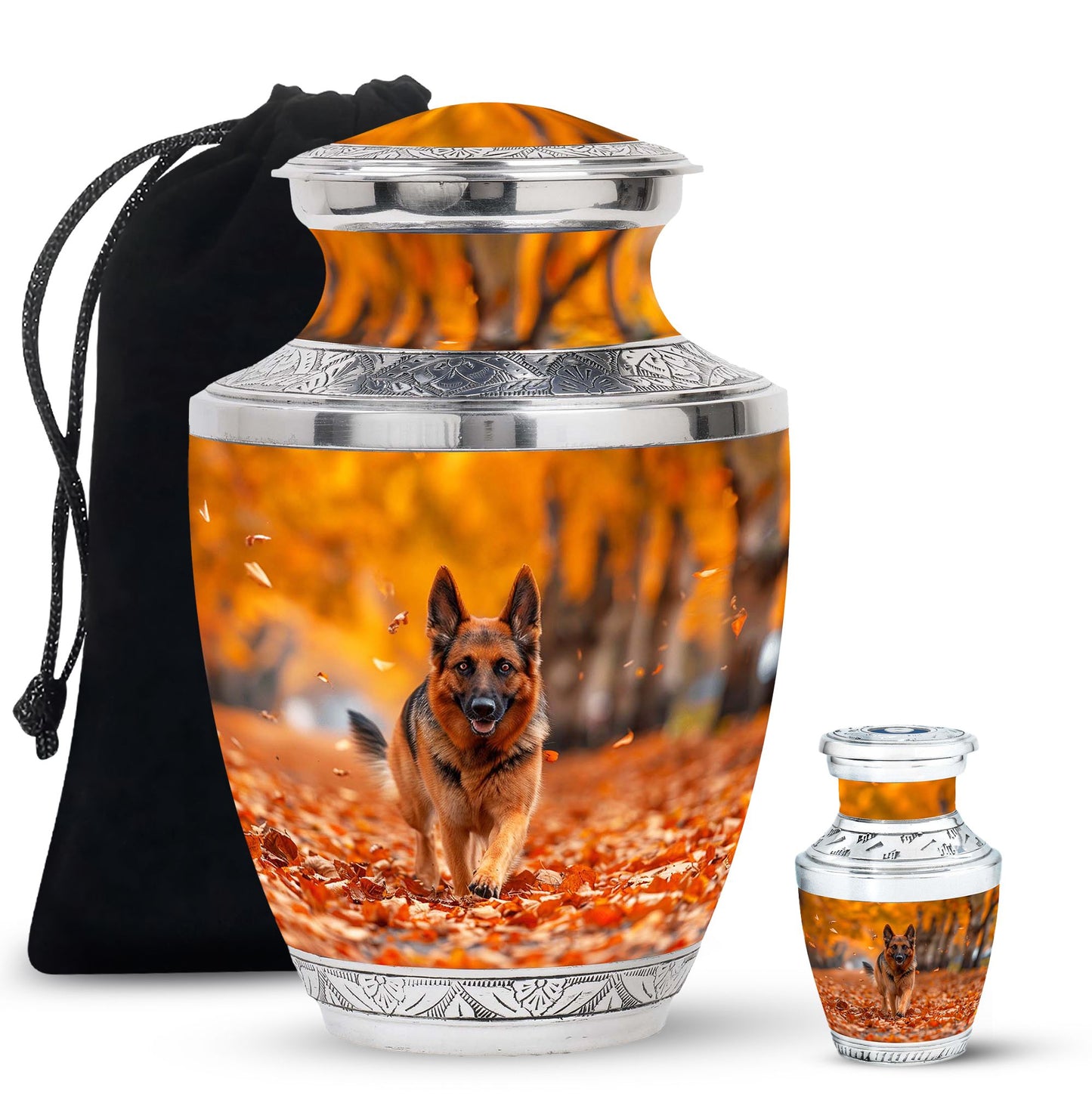 Personalized Dog Memorial Urn for Pet Ashes - Yatskia