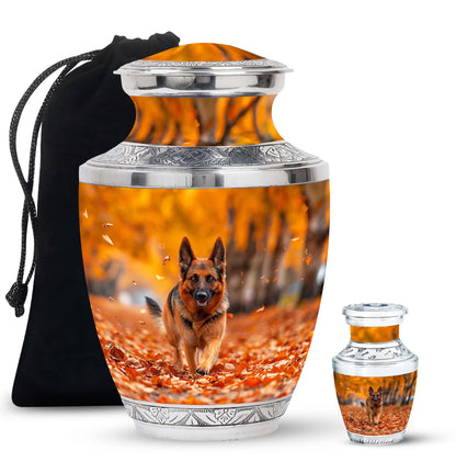 Personalized Dog Memorial Urn for Pet Ashes - Yatskia