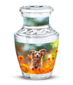 Joyful Pet Dog Cremation Urn - Perfect Urns For Pet Memorials