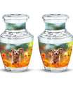 Joyful Pet Dog Cremation Urn - Perfect Urns For Pet Memorials