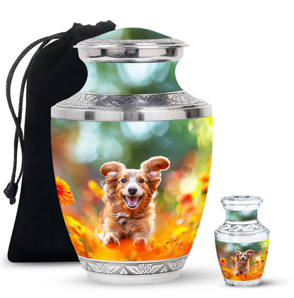 Personalized Dog Cremation Urn for Pet Ashes - Yatskia