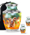 Joyful Pet Dog Cremation Urn - Perfect Urns For Pet Memorials