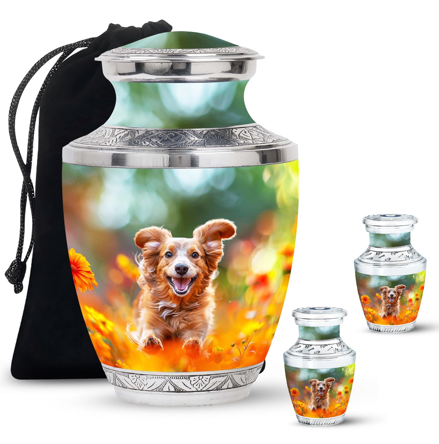 Personalized Dog Cremation Urn for Pet Ashes - Yatskia