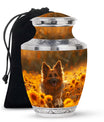 German Shepherd Dog Urn Memorial - Large Sized Cremation Urns For Pets