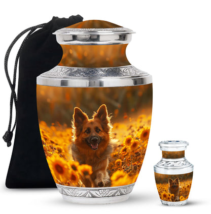 Personalized Dog Cremation Urn for Pet Ashes - Yatskia