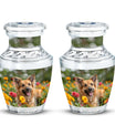 Pet Cremation Ashes Urn For Dog - Puppy Funeral Large Urns