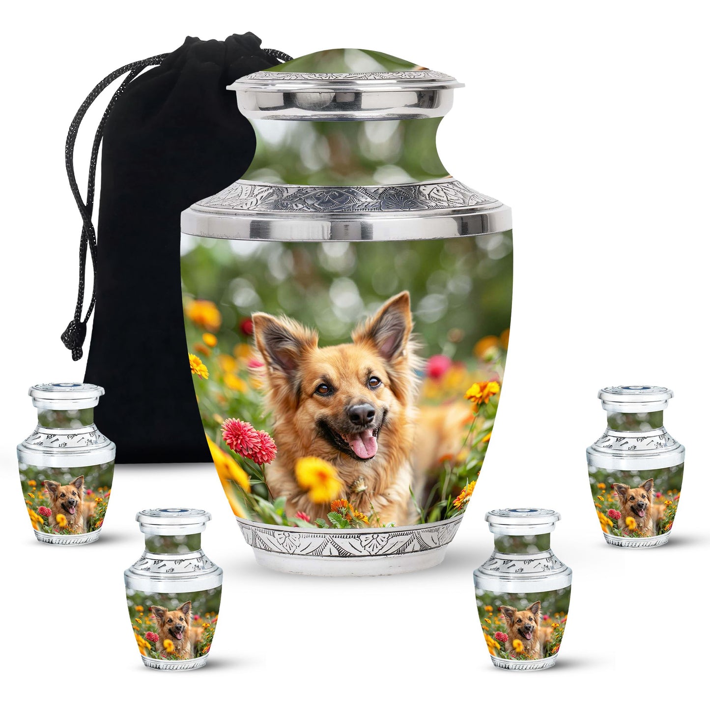 Personalized Dog Cremation Urn for Pet Ashes - Yatskia